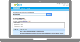 Toriff - Simplifies HS Codes