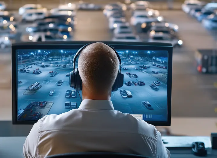 Car Dealership Surveillance Image