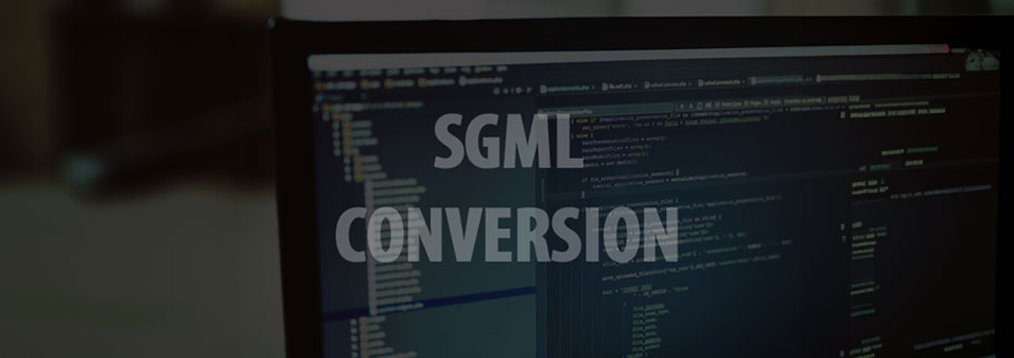 SGML Conversion Services