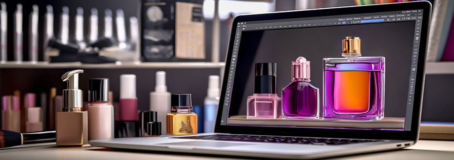 FWS Provided Image Editing for Perfume and Cosmetics Dealer