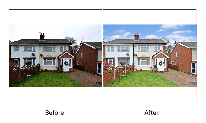 Real Estate Sky Replacement