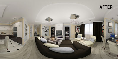 Real Estate 360 Degree Virtual Tour After