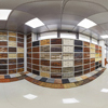 Cylindrical Panorama Stitching for Stores