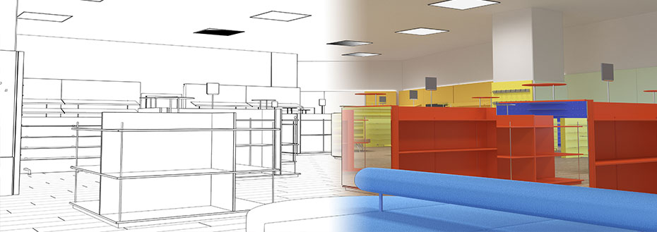 Retail Design & Drafting Services