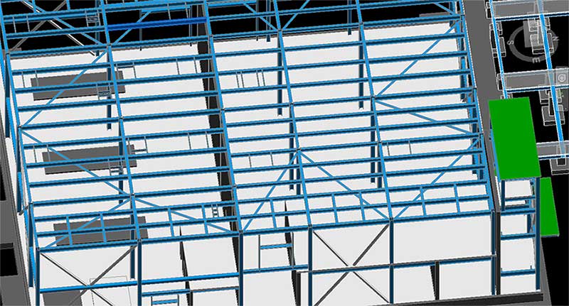 Structural Steel Model Structural Steel Model