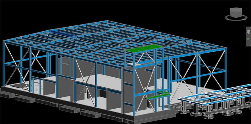 Structural Steel Model Structural Steel Model