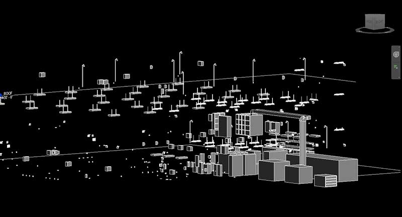 BIM Electrical Model – Commercial Space