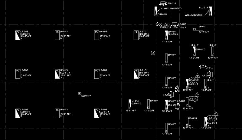 BIM Electrical Model – Commercial Space
