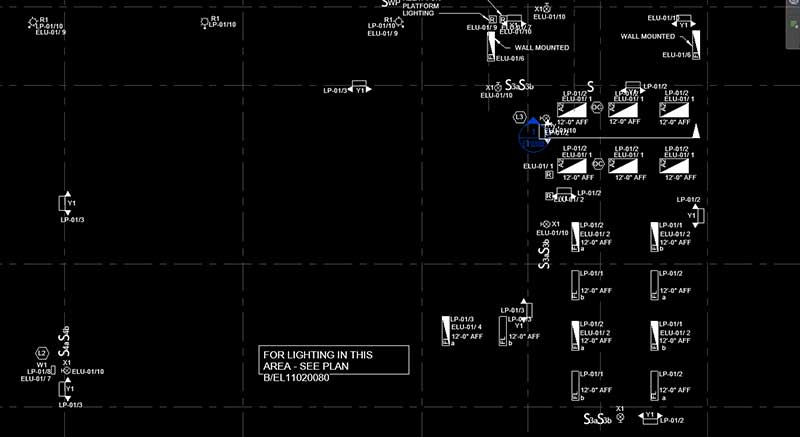 BIM Electrical Model – Commercial Space