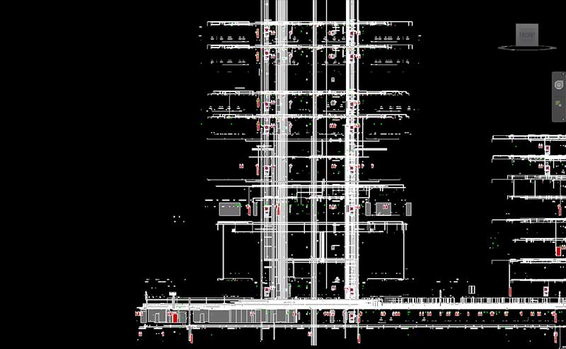 Electrical Model of a high-rise building
