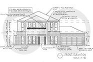 right elevation sample