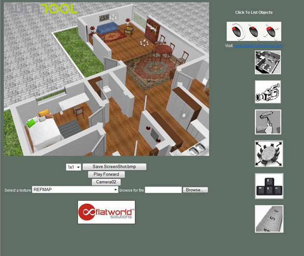 Interactive 3D Floor plans