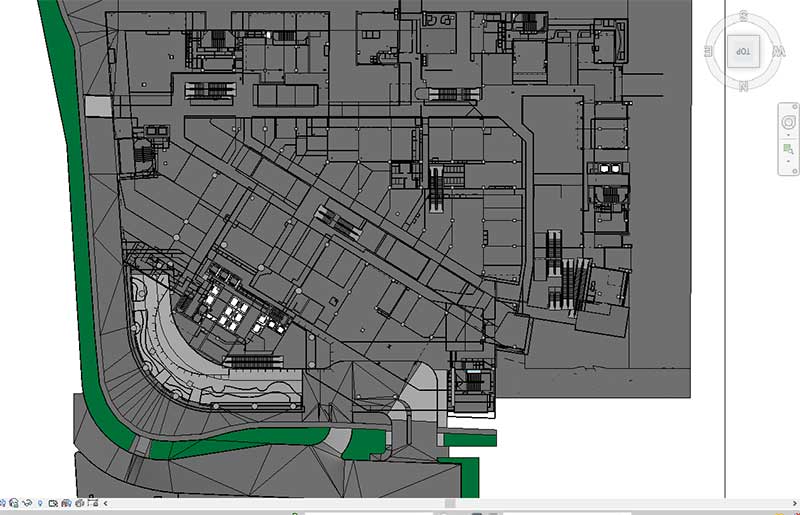 WIP model of a Commercial Space in Singapore - Architecture