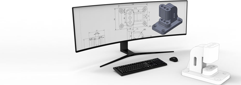 Case Study on Stress Analysis, 2D Drawings & 3D Models