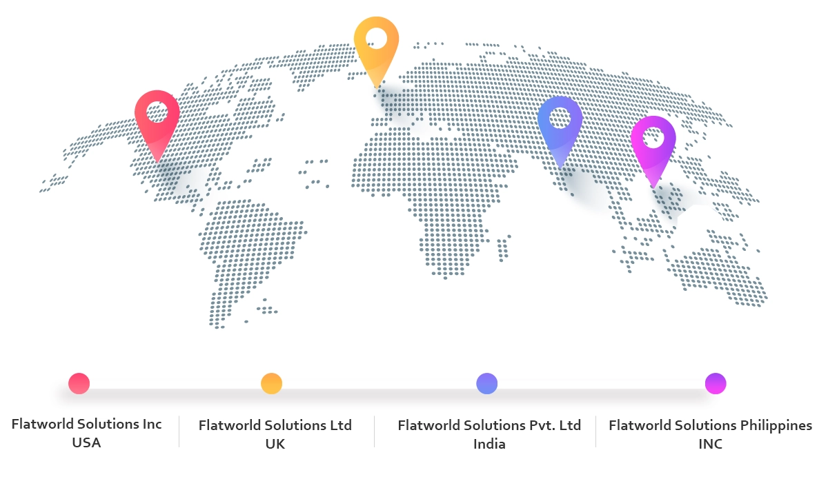 Flatworld Solutions - Global Presence