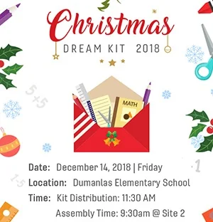 Flatworld Solutions PH Christmas Dream KIT Distribution