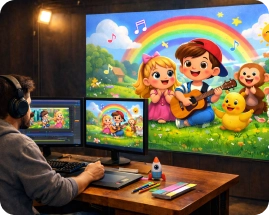 Music Video Animation Services