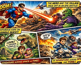 Comic Book Illustration Services