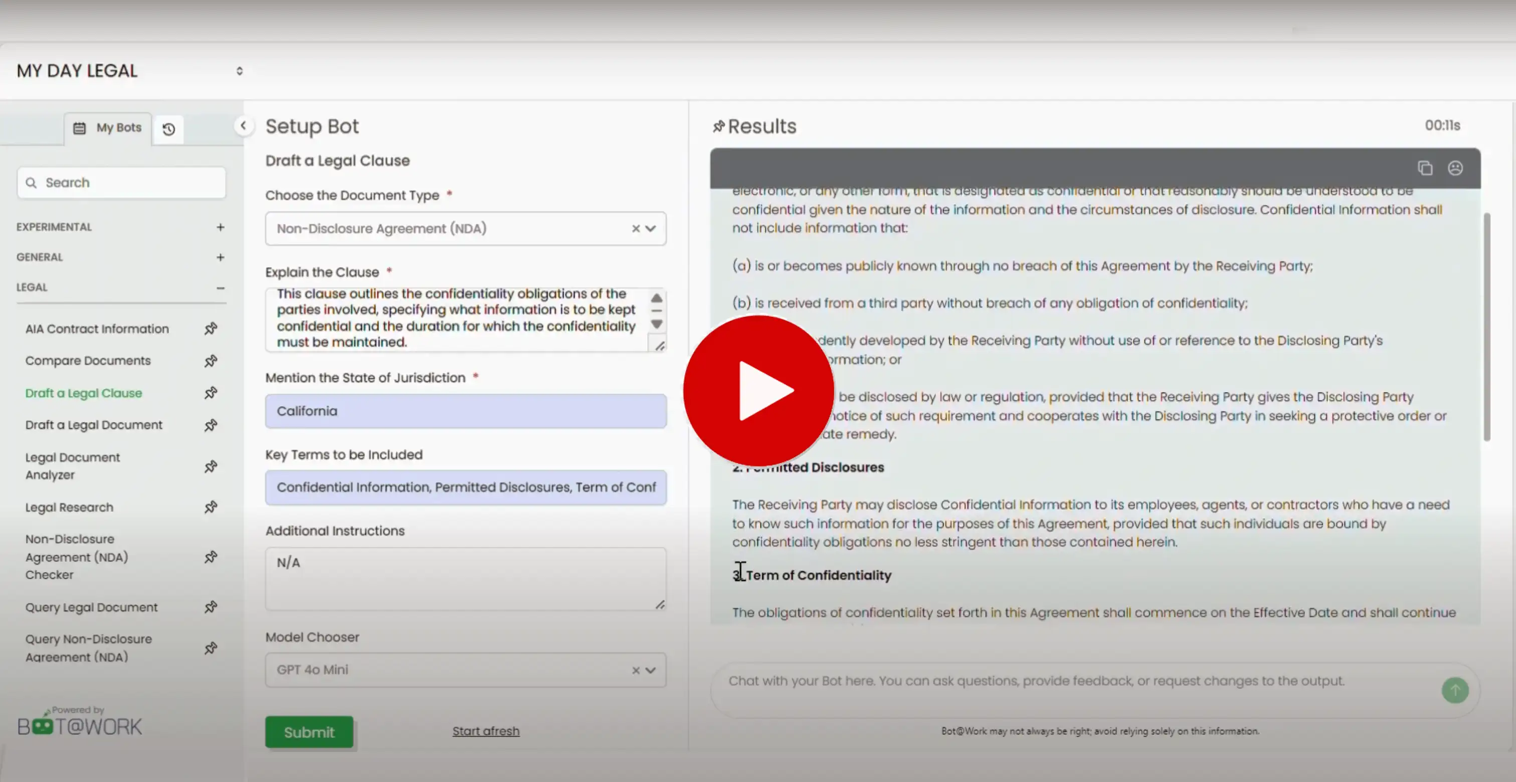 Harness AI Bots to Perfect Legal Clause Drafting in a Few Easy Steps